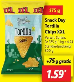 Lidl Snack Day Tortilla Chips XXL Angebot