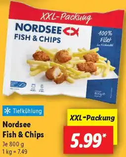 Lidl Nordsee Fish & Chips Angebot
