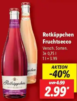 Lidl Rotkäppchen Fruchtsecco Angebot