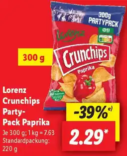 Lidl Lorenz Crunchips Party Pack Paprika Angebot