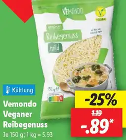 Lidl Vemondo Veganer Reibegenuss Angebot