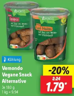 Lidl Vemondo Vegane Snack Alternative Angebot