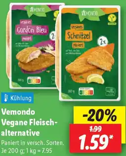 Lidl Vemondo Vegane Fleischalternative Angebot
