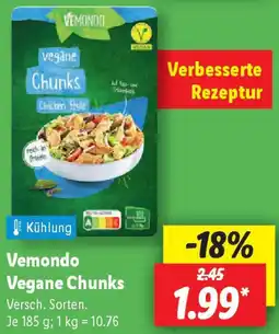 Lidl Vemondo Vegane Chunks Angebot