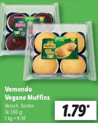 Lidl Vemondo Vegane Muffins Angebot