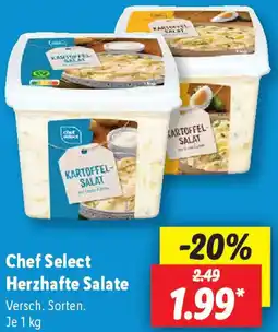 Lidl Chef Select Herzhafte Salate Angebot
