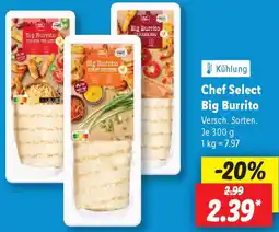 Lidl Chef Select Big Burrito Angebot