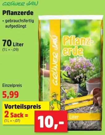 Thomas Philipps GRÜNER JAN Pflanzerde Angebot