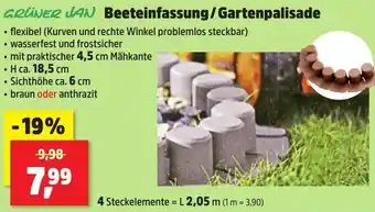 Thomas Philipps GRÜNER JAN Beeteinfassung/Gartenpalisade Angebot