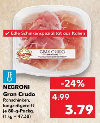 Kaufland NEGRONI Gran Crudo Angebot