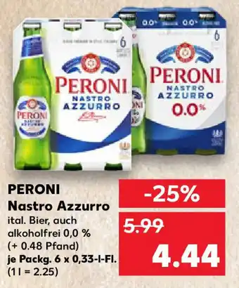 Kaufland PERONI Nastro Azzurro Angebot