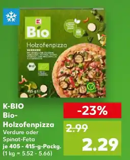 Kaufland K-BIO Bio- Holzofenpizza Angebot