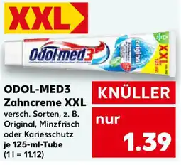 Kaufland ODOL-MED3 Zahncreme XXL Angebot