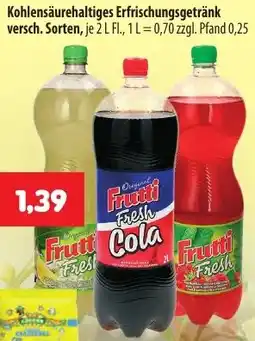 Mix Markt Kohlensäurehaltiges Erfrischungsgetränk Angebot