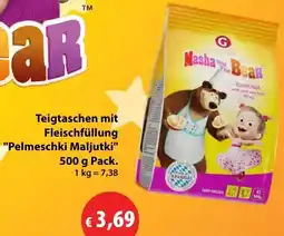 Mix Markt Teigtaschen mit Fleischfüllung "Pelmeschki Maljutki" Angebot