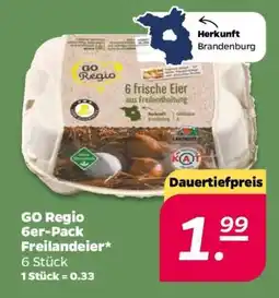 NETTO GO Regio 6er-Pack Freilandeier Angebot