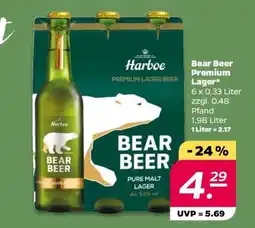 NETTO Bear Beer Premium Lager Angebot