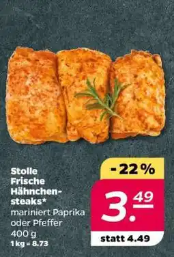 NETTO Stolle Frische Hähnchensteaks Angebot