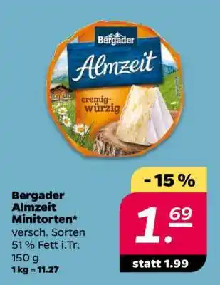 NETTO Bergader Almzeit Minitorten Angebot