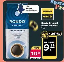 NETTO Rondo Original Ganze Bohnen Angebot