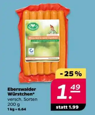 NETTO EBERSWALDER Würstchen Angebot