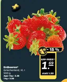 NETTO Erdbeeren Angebot