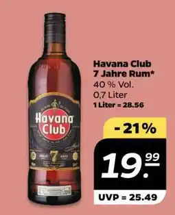 NETTO Havana Club 7 Jahre Rum Angebot
