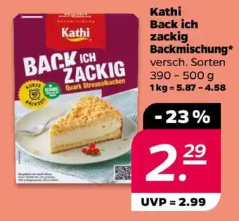 NETTO KATHI Back ich zackig Backmischung Angebot