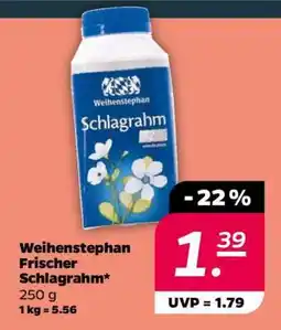 NETTO Weihenstephan Frischer Schlagrahm Angebot