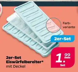 NETTO 2er-Set Eiswürfelbereiter mit Deckel Angebot