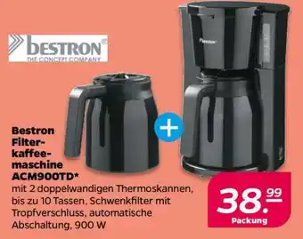 NETTO Bestron Filterkaffeemaschine ACM900TD Angebot