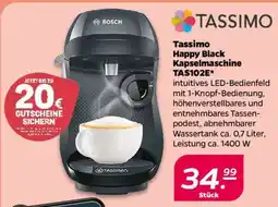 NETTO Tassimo Happy Black Kapselmaschine TAS102E Angebot