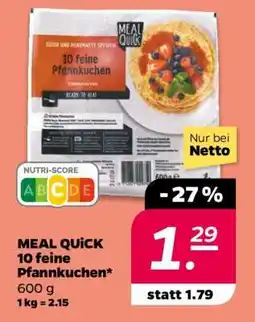 NETTO MEAL QUICK 10 feine Pfannkuchen Angebot