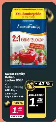 NETTO Sweet Family Gelierzucker XXL Angebot