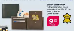 NETTO Leder-Geldbörse Angebot