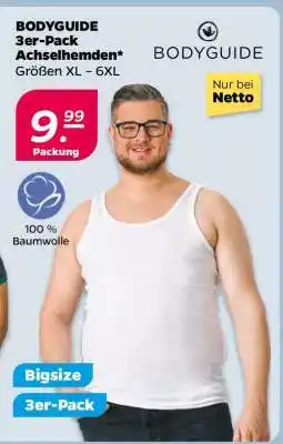 NETTO BODYGUIDE 3er-Pack Achselhemden Angebot