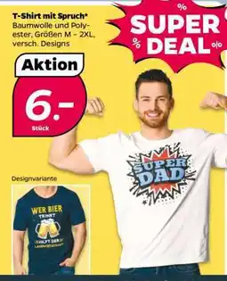 NETTO T-Shirt mit Spruch Angebot