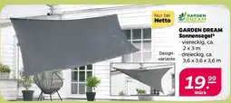 NETTO GARDEN DREAM Sonnensegel Angebot