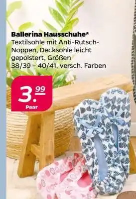 NETTO Ballerina Hausschuhe Angebot