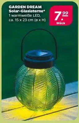 NETTO GARDEN DREAM Solar-Glaslaterne Angebot