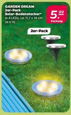NETTO GARDEN DREAM 2er-Pack Solar-Bodenstecker Angebot