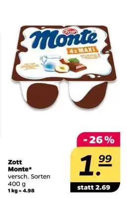 NETTO Zott Monte Angebot