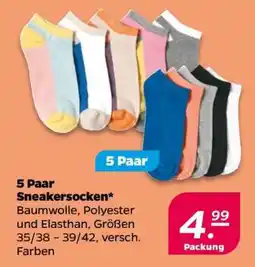 NETTO 5 Paar Sneakersocken Angebot