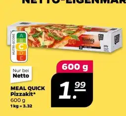 NETTO MEAL QUICK Pizzakit Angebot