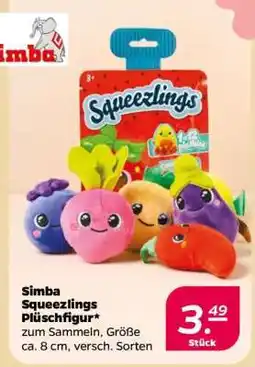 NETTO Simba Squeezlings Plüschfigur Angebot