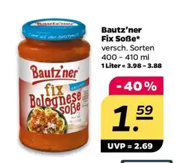 NETTO Bautz’ner Fix Soße Angebot