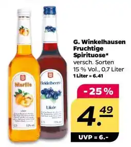 NETTO G. Winkelhausen Fruchtige Spirituose Angebot