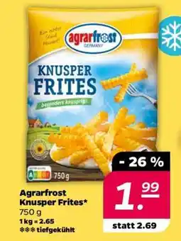 NETTO Agrarfrost Knusper Frites Angebot