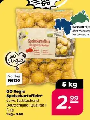 NETTO GO Regio Speisekartoffeln Angebot