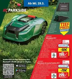 Lidl PARKSIDE Mähroboter 20 V Angebot